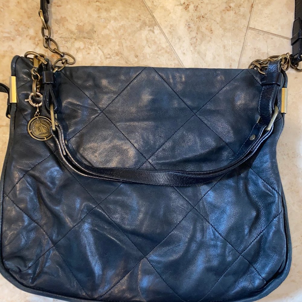 AUTHENTIC LANVIN black quilted bag